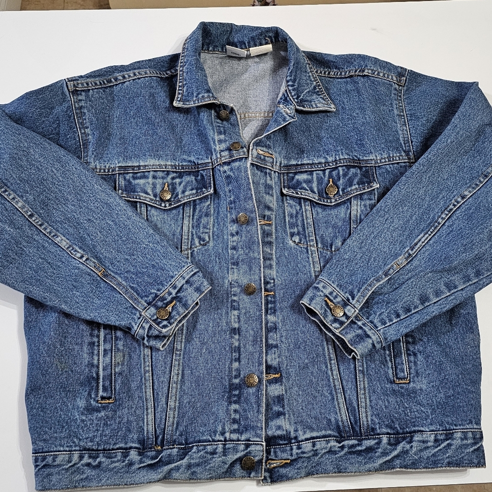 Vintage 90s Disney Store XL Denim Jacket Mickey And Friends - Picture 10 of 13